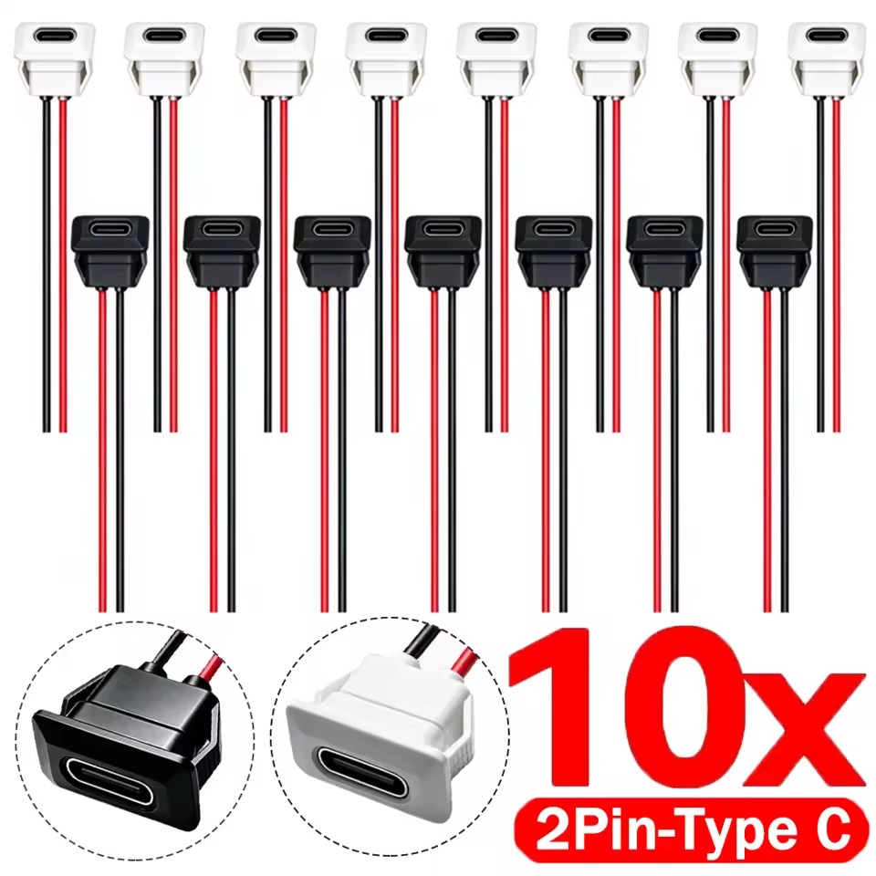 Usb C Hub - Type C Female Connector Waterproof USB