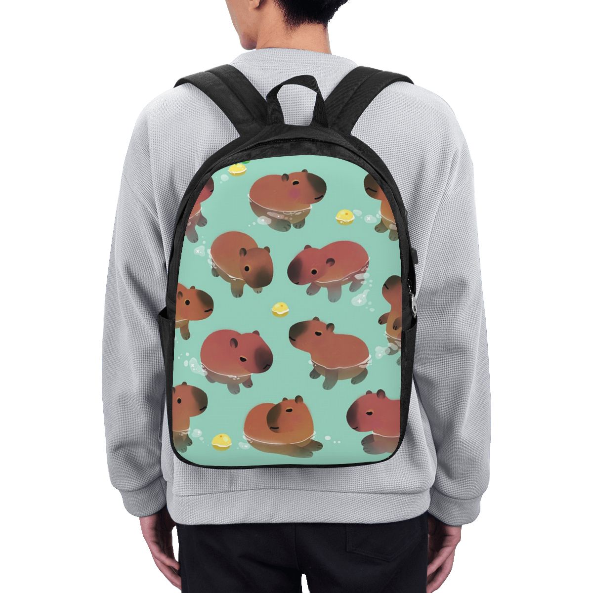 Capybara Animal Pattern Backpa - Laptop Bag review and price