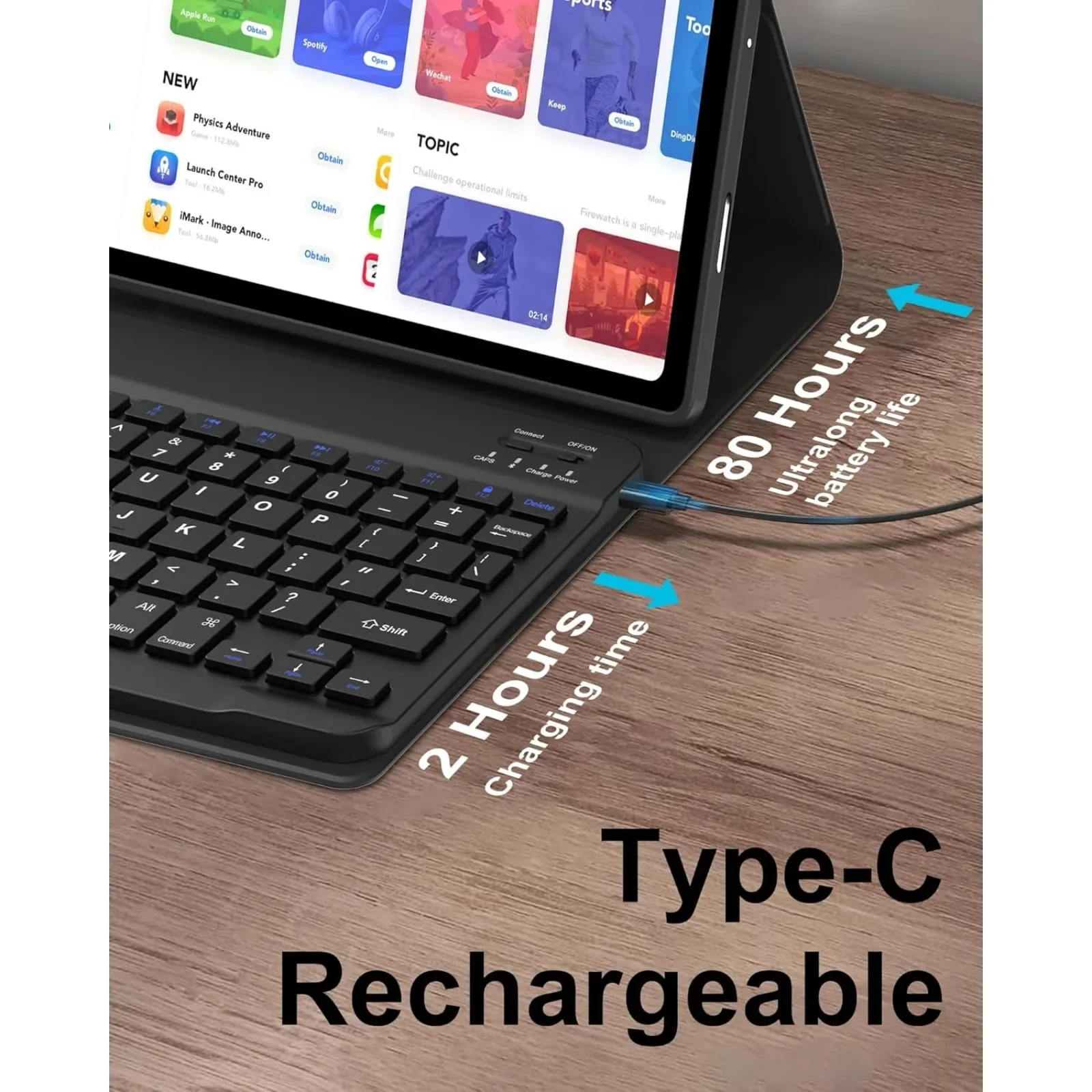 Keyboard Case For SamsungTab S - Keyboard Cover review and price