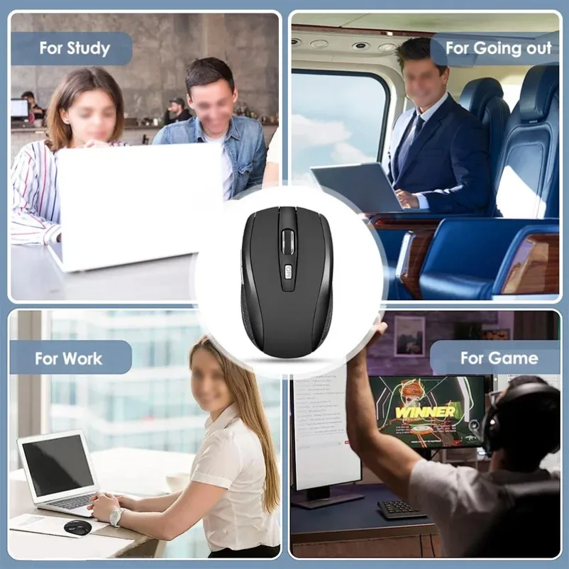 Wireless Mouse Silent Mouse 2. - Laptop Mouse review and price