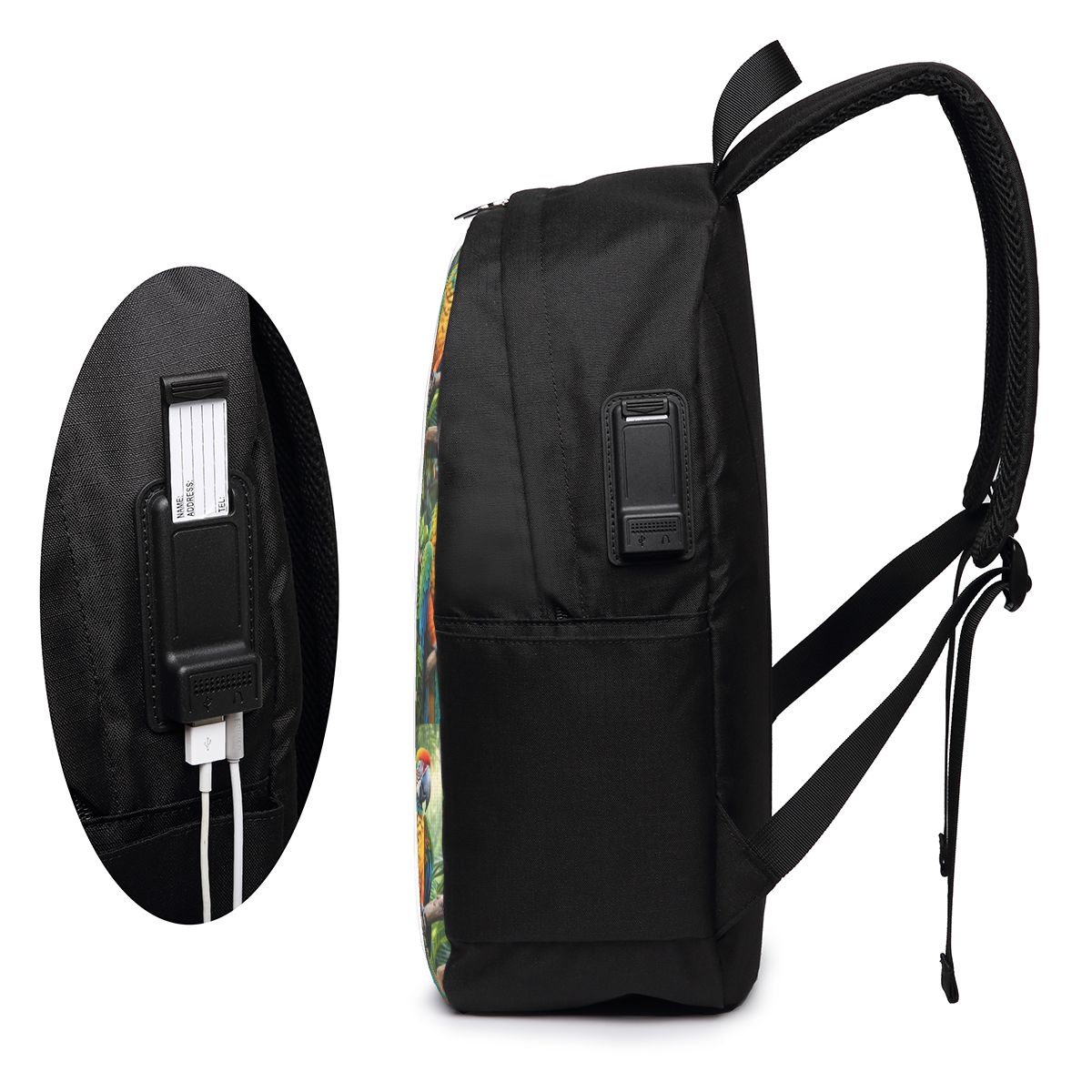 Cute Macaw Parrots Backpack Tr - Laptop Bag review and price