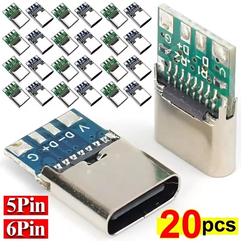 USB Type C Connectors 5 Pin/6  - Usb C Hub review and price